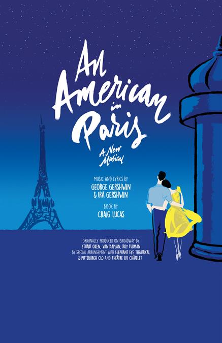 An American in Paris Theatre Poster
