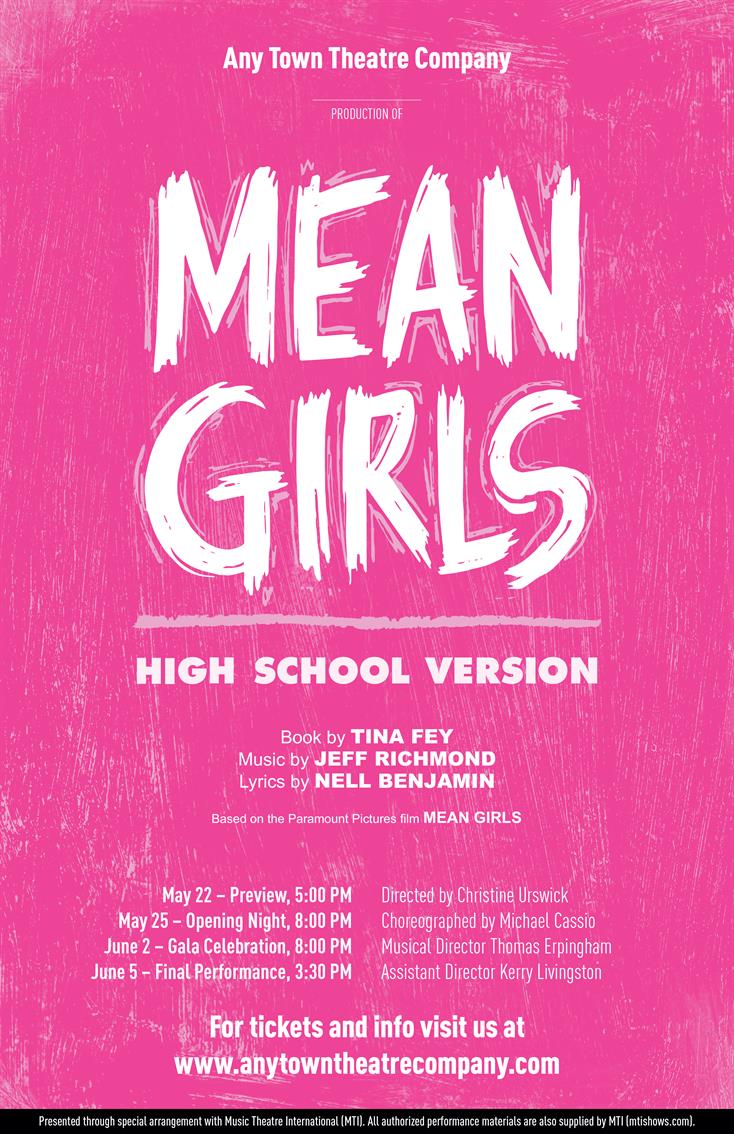 Customize Your Mean Girls (High School Version) Poster Design