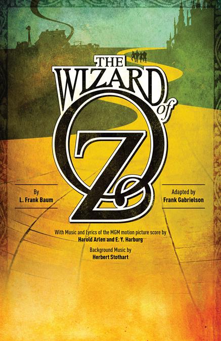 The Wizard Of Oz Poster Theatre Artwork Promotional Material