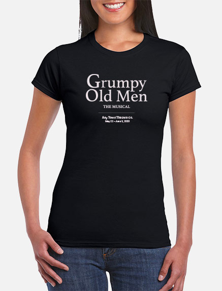 Women's Grumpy Old Men T-Shirt