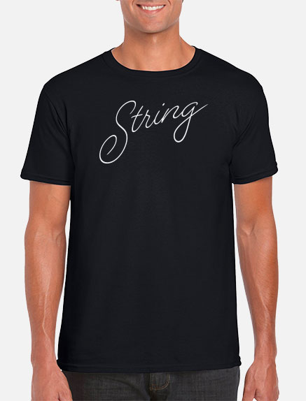 Men's String T-Shirt