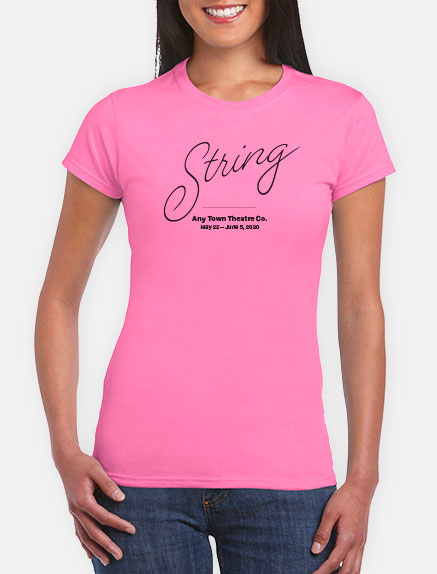 Women's String T-Shirt