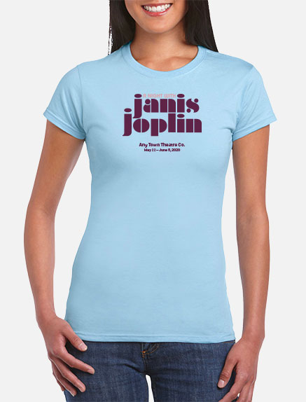 Women's A Night With Janis Joplin T-Shirt