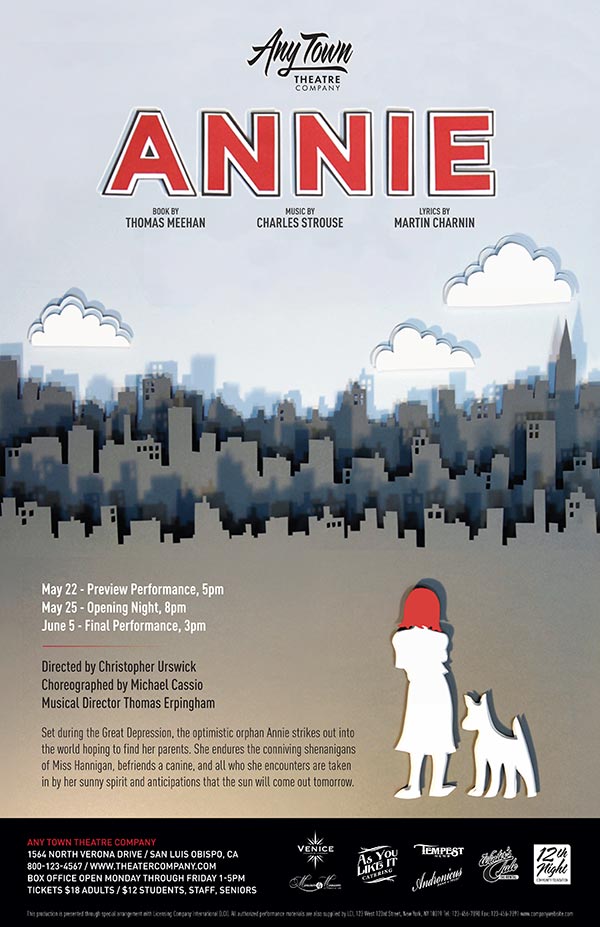 Annie Poster Design and Logo Pack