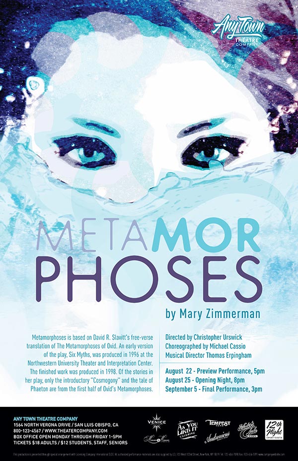 Metamorphoses Poster Design and Logo Pack