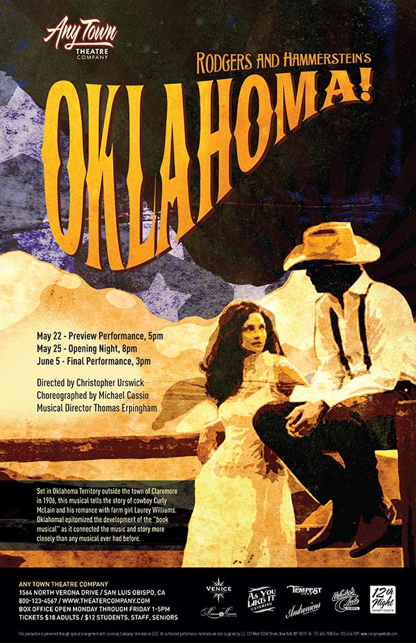 Oklahoma Poster Design and Logo Pack