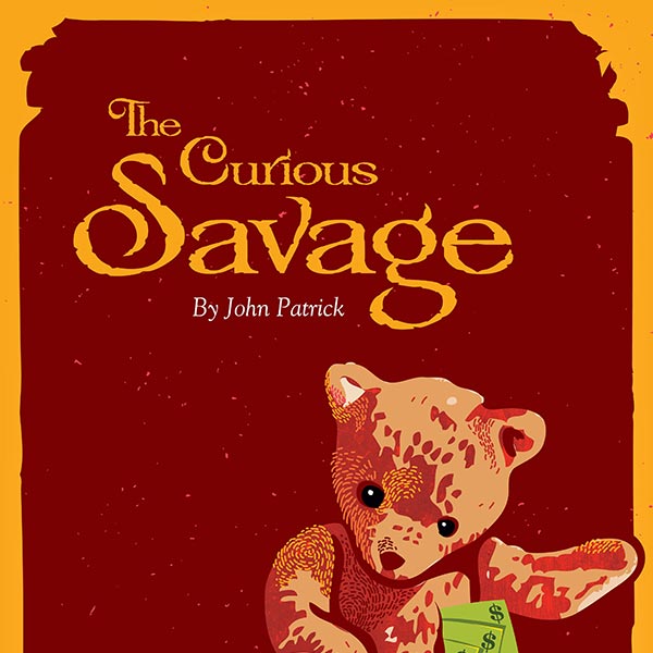 The Curious Savage Poster Design and Logo Pack