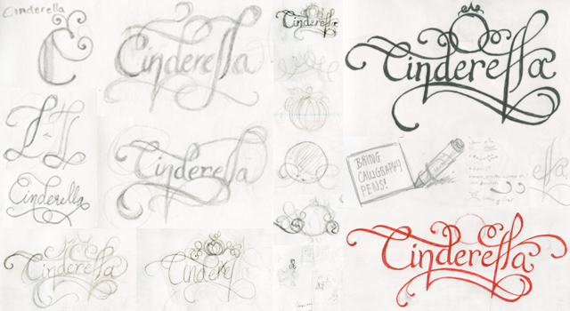 Cinderella Sketches